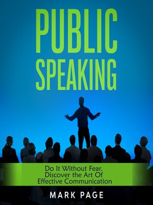cover image of Public Speaking